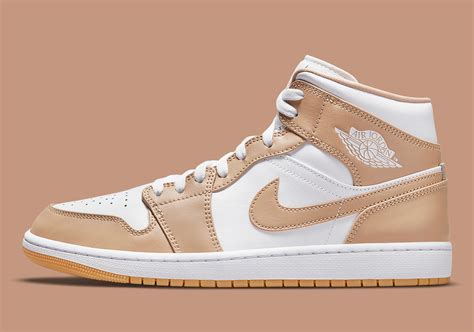 nike air jordan 1 mid beige